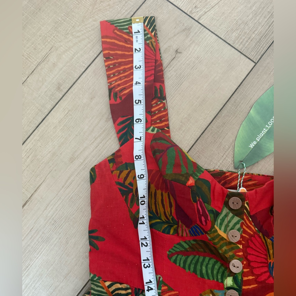 FARM Rio Red Tropical Mini Dress - Picture 4 of 5